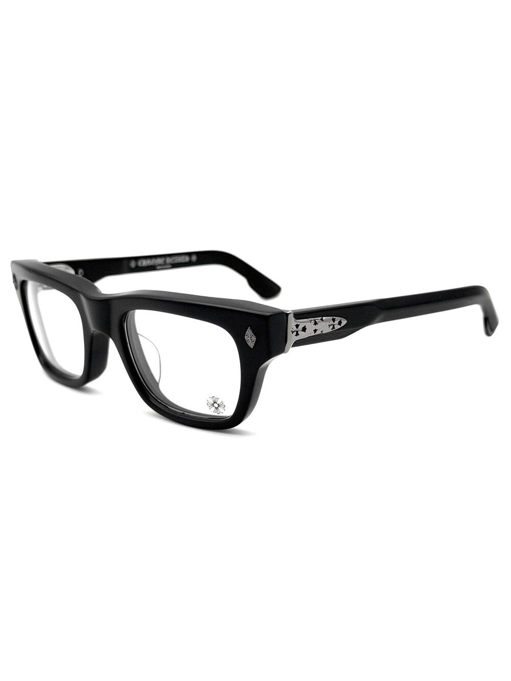 Chrome Hearts “CRYPDIC” Rhodium Glasses